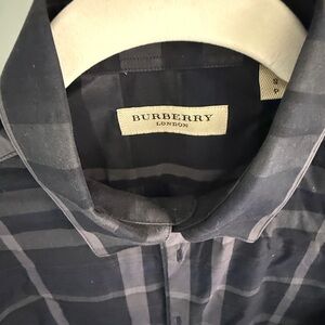 Burberry Dark Plaid Shirt SP
